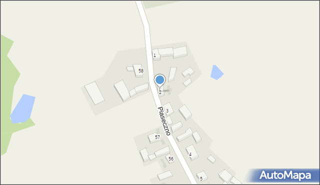 Piaseczno, Piaseczno, 2, mapa Piaseczno