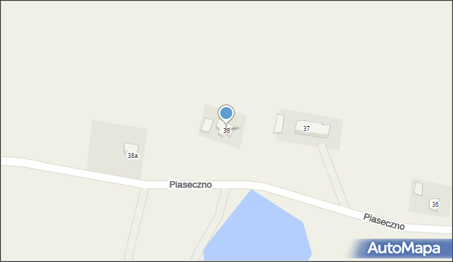 Piaseczno, Piaseckie Pole, 38, mapa Piaseczno