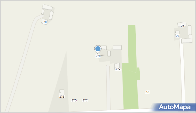 Piaski, Piaski, 27b, mapa Piaski