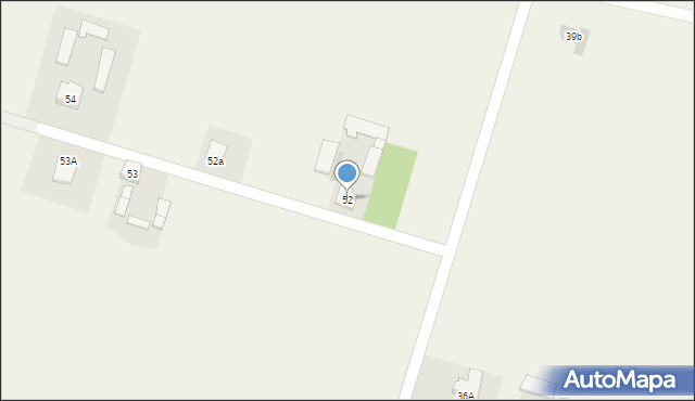 Piaski, Piaski, 52, mapa Piaski