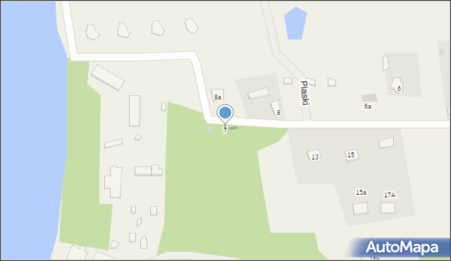Piaski, Piaski, 7, mapa Piaski