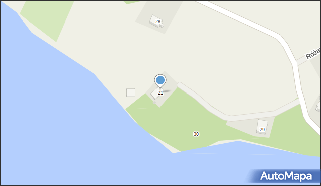 Piaski, Piaski, 21, mapa Piaski