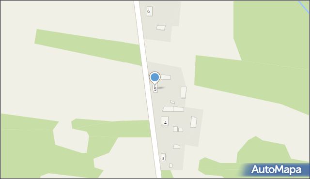 Piaski, Piaski, 5, mapa Piaski