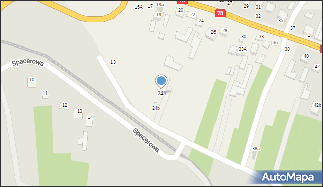 Piaski, Piaski, 24A, mapa Piaski