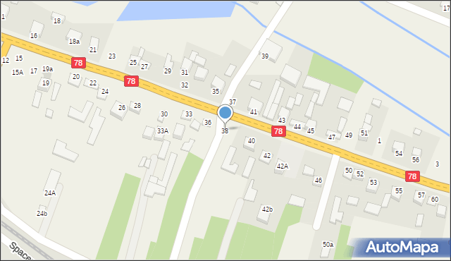 Piaski, Piaski, 38, mapa Piaski