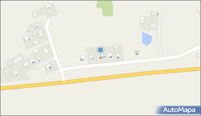 Piaski, Piaski, 48, mapa Piaski