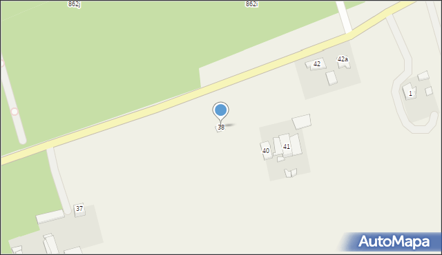 Piaski, Piaski, 38, mapa Piaski