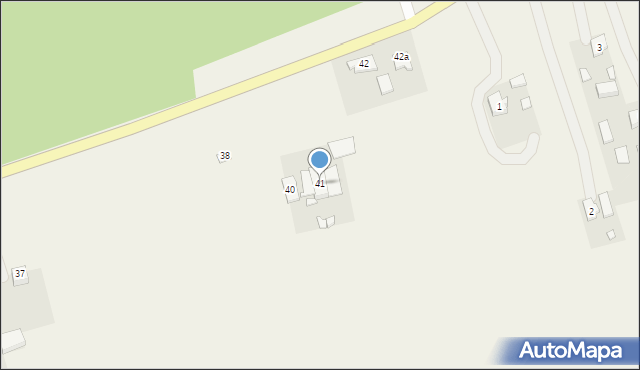 Piaski, Piaski, 41, mapa Piaski