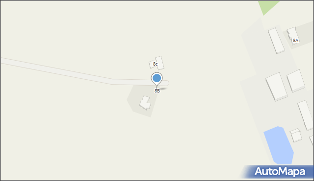 Piaski, Piaski, 8B, mapa Piaski