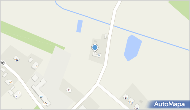 Piaski, Piaski, 12a, mapa Piaski