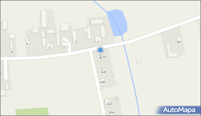 Piaski, Piaski, 41, mapa Piaski