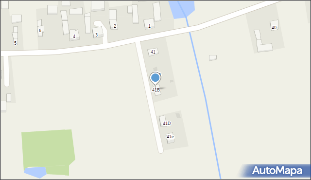 Piaski, Piaski, 41B, mapa Piaski