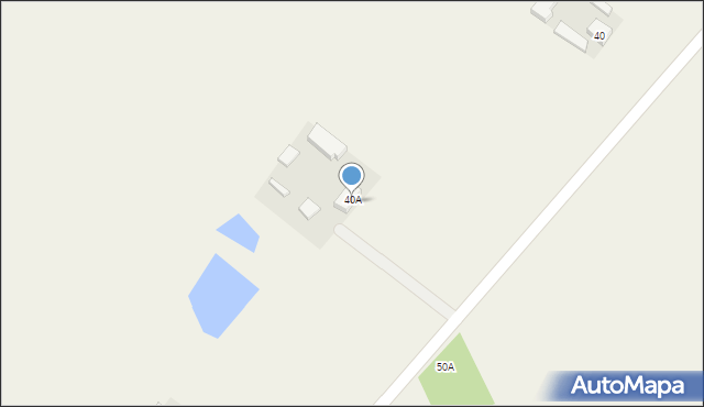 Piaski, Piaski, 40b, mapa Piaski