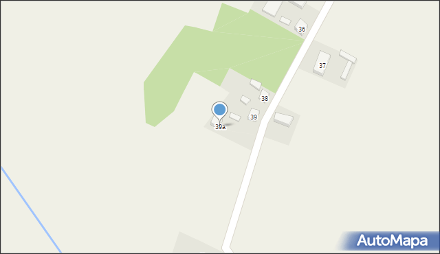 Piaski, Piaski, 39a, mapa Piaski