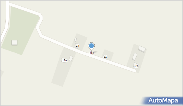 Piaski, Piaski, 43a, mapa Piaski