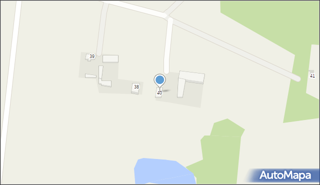 Piaski, Piaski, 40, mapa Piaski