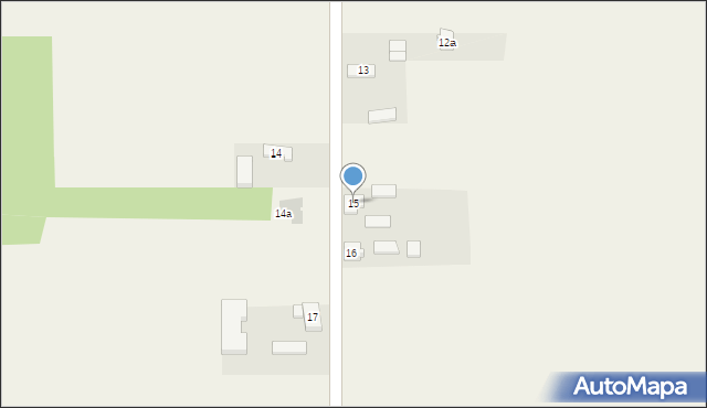 Piaski, Piaski, 15, mapa Piaski