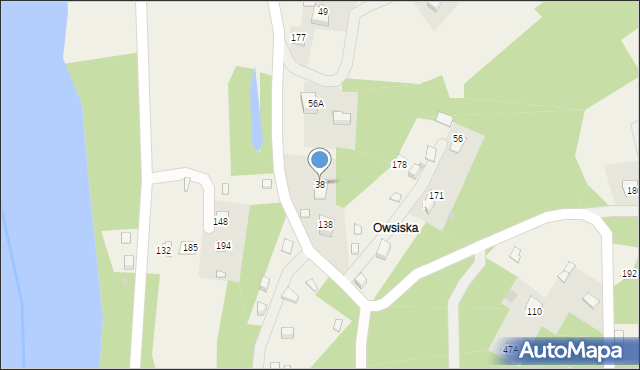 Piaski-Drużków, Piaski-Drużków, 38, mapa Piaski-Drużków