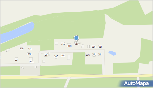 Piaski Duchowne, Piaski Duchowne, 31e, mapa Piaski Duchowne