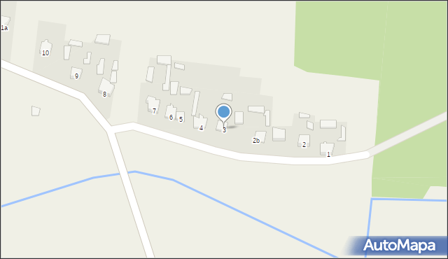 Piaski Królewieckie, Piaski Królewieckie, 3, mapa Piaski Królewieckie