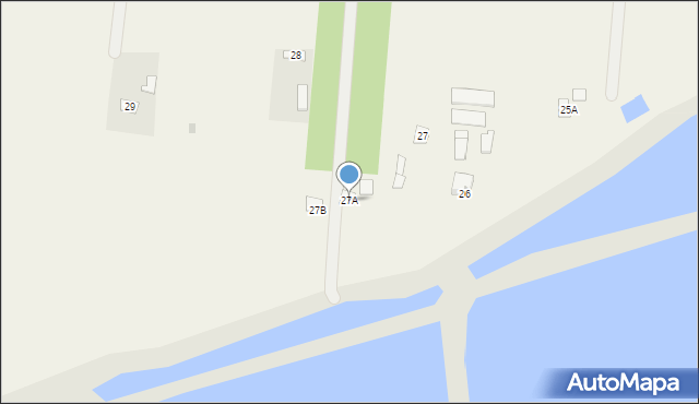 Piaski Wielkie, Piaski Wielkie, 27A, mapa Piaski Wielkie