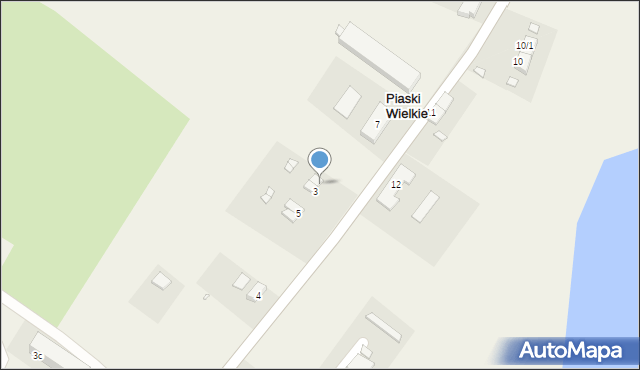 Piaski Wielkie, Piaski Wielkie, 6, mapa Piaski Wielkie