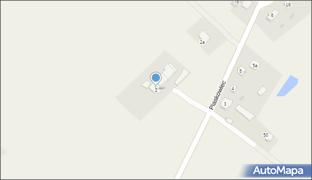 Piaskowiec, Piaskowiec, 2, mapa Piaskowiec