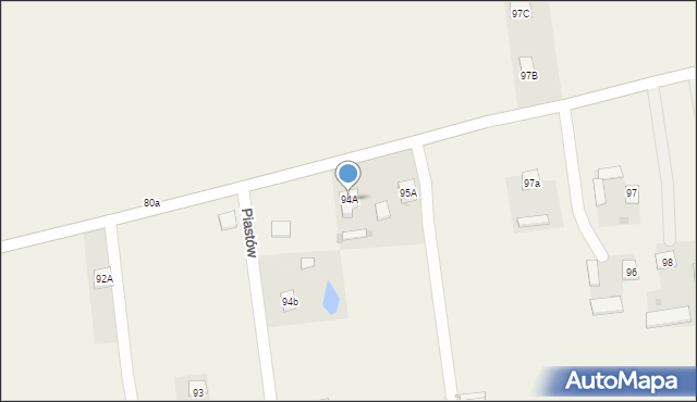Piastów, Piastów, 94A, mapa Piastów