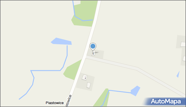 Piastowice, Piastowice, 6, mapa Piastowice