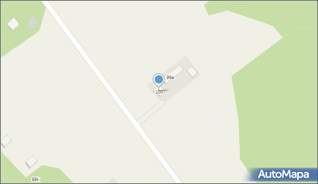 Piasutno, Piasutno, 100, mapa Piasutno