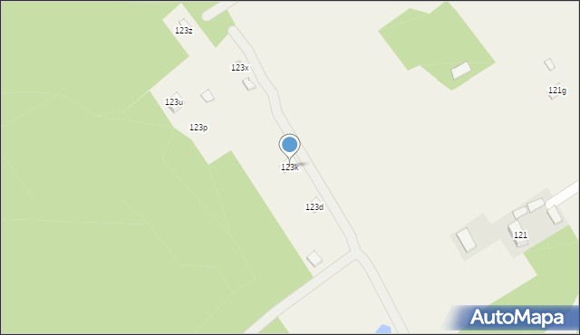 Piasutno, Piasutno, 123k, mapa Piasutno