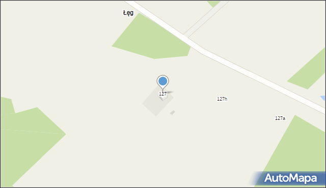 Piasutno, Piasutno, 127, mapa Piasutno