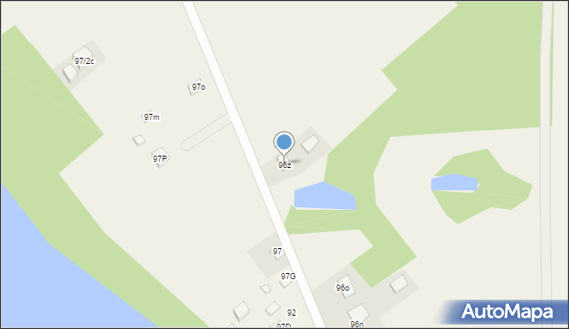 Piasutno, Piasutno, 96z, mapa Piasutno