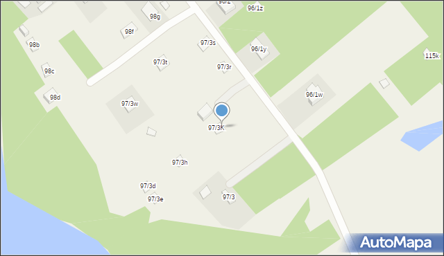 Piasutno, Piasutno, 97/3i, mapa Piasutno