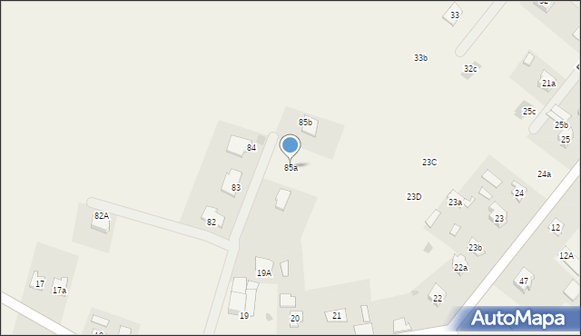 Piątki, Piątki, 85a, mapa Piątki