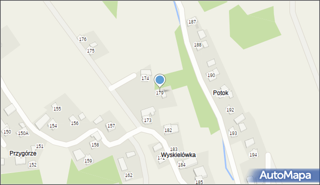 Piątkowa, Piątkowa, 179, mapa Piątkowa