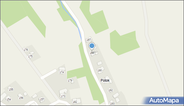 Piątkowa, Piątkowa, 188, mapa Piątkowa