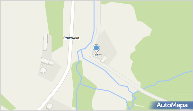 Piątkowa, Piątkowa, 62, mapa Piątkowa