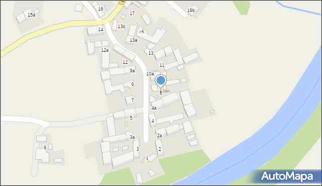 Piątkowice, Piątkowice, 8, mapa Piątkowice