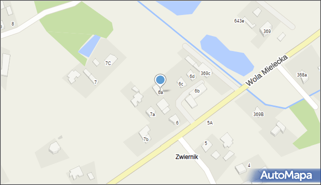 Piątkowiec, Piątkowiec, 6a, mapa Piątkowiec