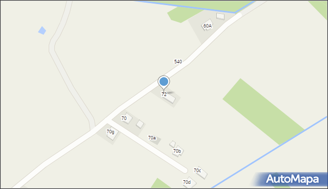 Piątkowiec, Piątkowiec, 72, mapa Piątkowiec
