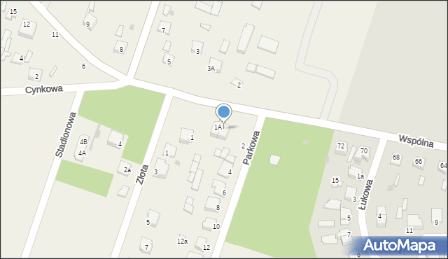 Piątkowisko, Piątkowisko, 1B, mapa Piątkowisko