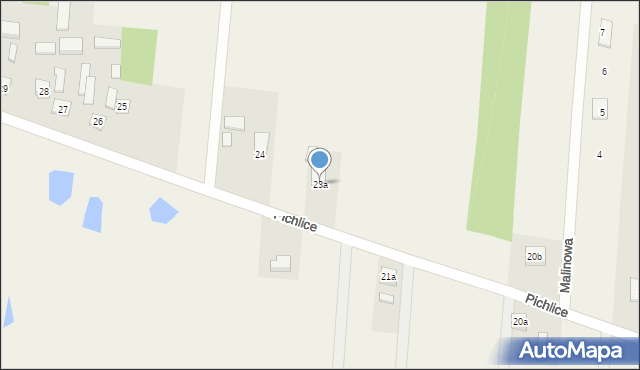 Pichlice, Pichlice, 23a, mapa Pichlice