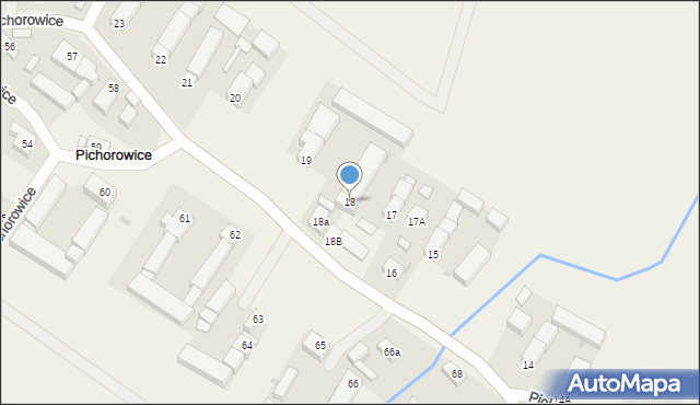 Pichorowice, Pichorowice, 18, mapa Pichorowice