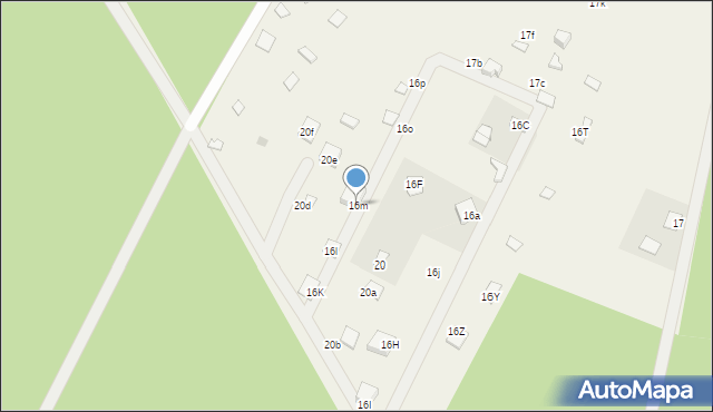 Piduń, Piduń, 16m, mapa Piduń