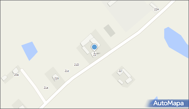 Piecewo, Piecewo, 21, mapa Piecewo