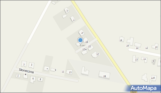 Piechanin, Piechanin, 1EA, mapa Piechanin