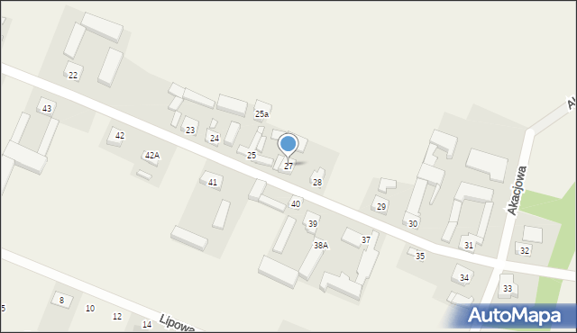 Piechanin, Piechanin, 27, mapa Piechanin