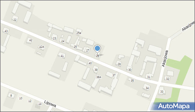 Piechanin, Piechanin, 28, mapa Piechanin