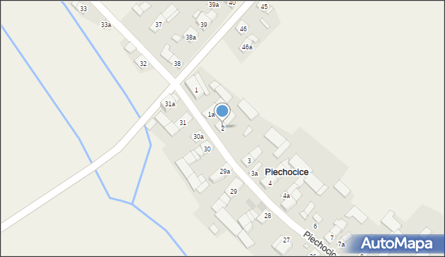 Piechocice, Piechocice, 2, mapa Piechocice